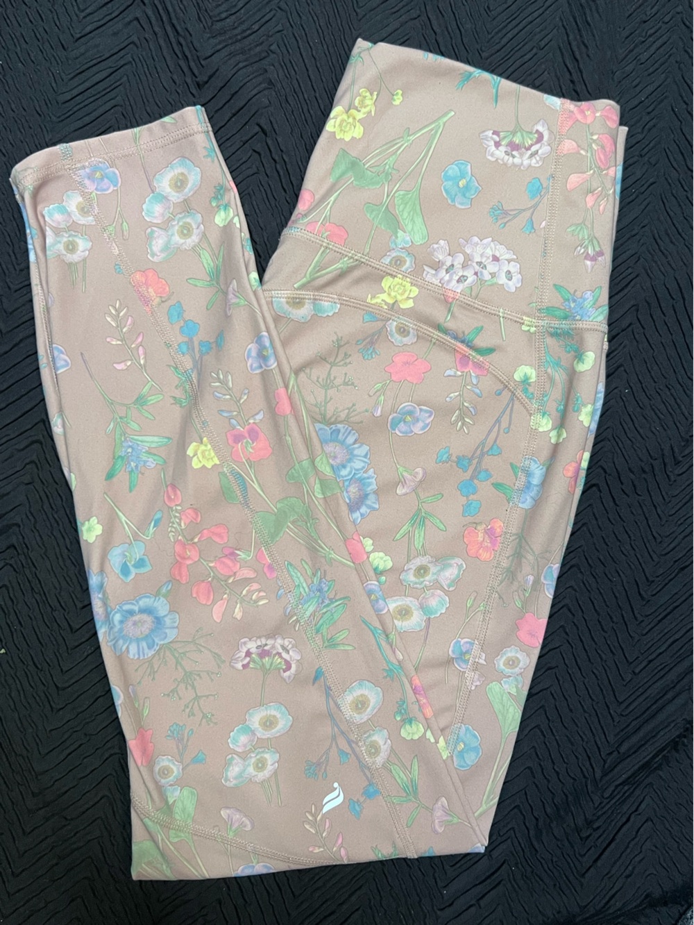 Fabletics Pureluxe Ultra High-Waisted Floral Print Leggings XL